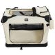 Leopet Transportný box pre psov XXXL, 102 x 69 x 69 cm, béž