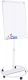Flipchart tabuľa na kolieskach, biela, 60 x 90 cm