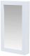 Šperkovnica so zrkadlom, 56 x 31 x 10 cm, biela