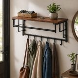 Nástenný vešiak Vintage, 66 x 30 x 32 cm