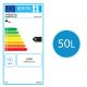Elektrický zásobník na horúcu vodu 50 l, biely