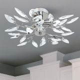 Luster s motívom listu, 15 cm, 40 W