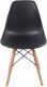 Sada stoličiek s plastovým sedadlom, 2 ks, čierne