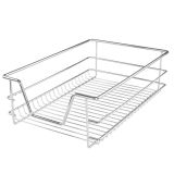 JAGO sada 3 teleskopických zásuviek, 36 x 44 x 14 cm, chróm