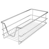 JAGO sada 4 teleskopických zásuviek, 26 x 44 x 14 cm, chróm