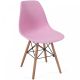 MIADOMODO sada 8 stoličiek s plastovým sedadlom, ružová