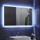 Aquamarin Kúpeľňové LED zrkadlo - 80 x 60 cm