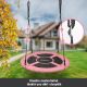 Physionics hojdačka v tvare kruhu, ružová, 100 cm