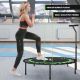Physionics Fitness trampolína- 101 cm, červená