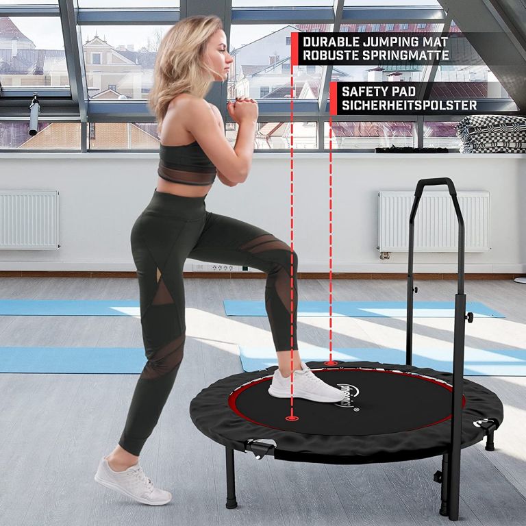 Obrázok Physionics Fitness trampolína 101 cm, do 150 kg, červená