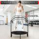 Physionics Fitness trampolína 101 cm, do 150 kg, červená
