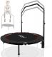 Physionics Fitness trampolína 101 cm, do 150 kg, červená