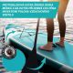 Physionics nafukovací paddleboard, 366 x 80 x 15 cm, modrý