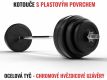 PHYSIONICS Vzpieračský set so závažím 165 cm, 60 kg