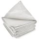 JAGO Plachta 650 g/m², hliníkové oká, biela, 2 x 3 m