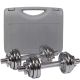 Činky ScSPORTS® - Sada 2 kusov, 15 kg, s puzdrom