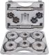 Činky ScSPORTS® - Sada 2 kusov, 15 kg, s puzdrom