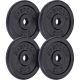 Sada liatinových kotúčov 20 kg, 4x5 kg, priemer 30 mm