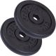 Sada závaží ScSPORTS® - 10 kg (2x5 kg), 30/31 mm, liatina