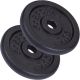 Sada závaží ScSPORTS® - 10 kg (2x5 kg), 30/31 mm, liatina