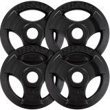 ScSPORTS Sada liatinových kotúčov 4x2,5 kg, priemer 30/31 mm