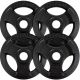 ScSPORTS Sada liatinových kotúčov 4x2,5 kg, priemer 30/31 mm