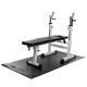 SC SPORTS Ochranná podložka pod fitness stroje 160x80,čierna