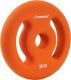 Neoprenové kotúče 2x3 kg s úchytmi, oranžové, 30/31 mm otvor