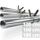 Posilňovacia tyč 180 cm, 30 mm, vrátane poistných uzáverov