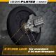 ScSPORTS Liatinový kotúč 30 kg, priemer 30/31 mm, čierny