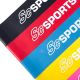 ScSPORTS odporová guma, odpor 15,8 kg, čierna