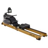 MAXXUS Veslovací trenažér, vodný, drevo, nosnosť 150 kg