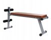 ScSPORTS Multifunkčná lavica, ekokoža, hnedá, 120 kg