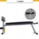 ScSPORTS Multifunkčná lavica, ekokoža, čierna, 120 kg