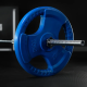 Gorilla Sports Liatinový činkový kotúč, pogumovaný, 1,25 kg