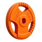 Gorilla Sports Liatinový činkový kotúč, pogumovaný, 2,5 kg