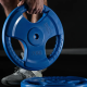 Gorilla Sports Liatinový činkový kotúč, pogumovaný, 20 kg