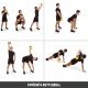 Gorilla Sports Kettlebell činka, pogumovaný povrch, 28 kg