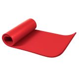 Gorilla Sports Podložka na jogu, 190 x 60 cm, červená