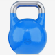 Gorilla Sports Súťažný kettlebell, modrý, 12 kg