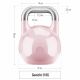 Gorilla Sports Súťažný kettlebell, ružový, 8 kg