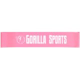 Gorilla Sports Fitness guma 10 lb, ružová