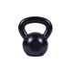 Gorilla Sports Kettlebell činka, liatinová, čierna, 20 kg