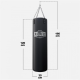 MAXXUS Boxovacie vrece Excalibur Pro 120 cm, čierne, 34 kg
