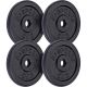 SCSports Sada liatinových kotúčov, 4 x 5 kg
