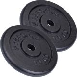 SCSports Liatinové kotúče, 2 x 10 kg