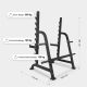Gorilla Sports Stojan na drepy Power Squat Rack, 186 cm
