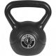 Gorilla Sports Sada kettlebell činiek, plast, čierna, 113 kg