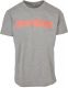Gorilla Sports Športové tričko, sivo/oranžová, XL