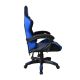 Ergonomická herná stolička s vankúšikmi, modrá